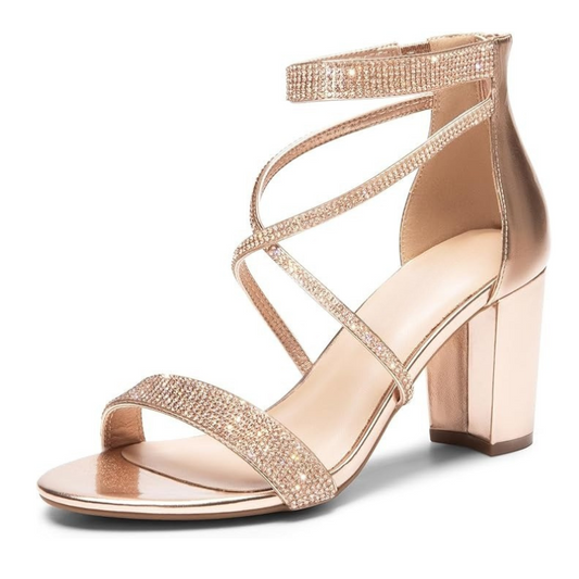 Block Open Toe Sandals For Versatile Multiple Occasions - Comfy Platform Shoes