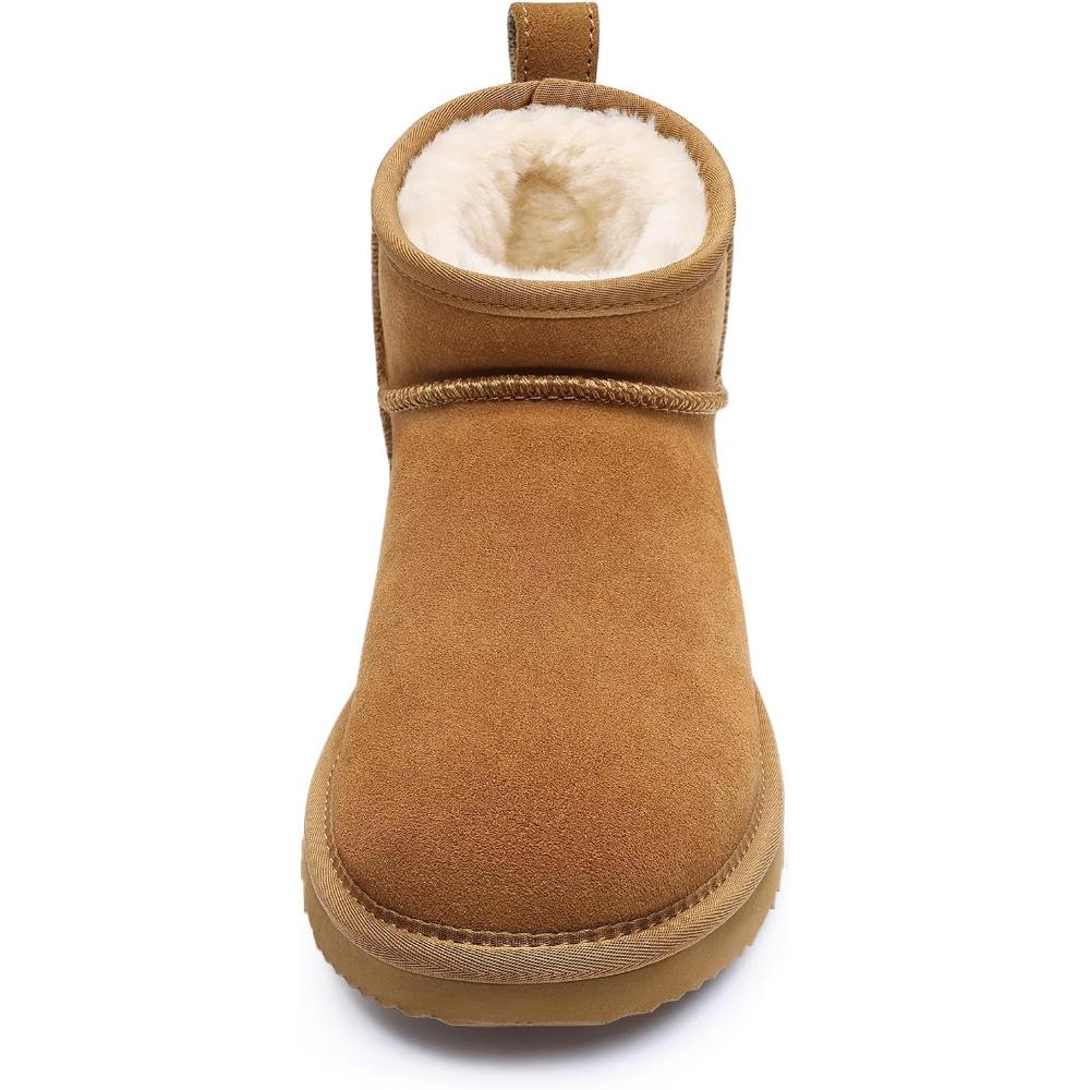 Fuzzy Plush Sleek Winter Boots