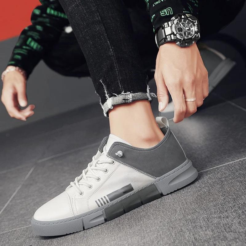 Quilted Lace Up Athletic Sneakers