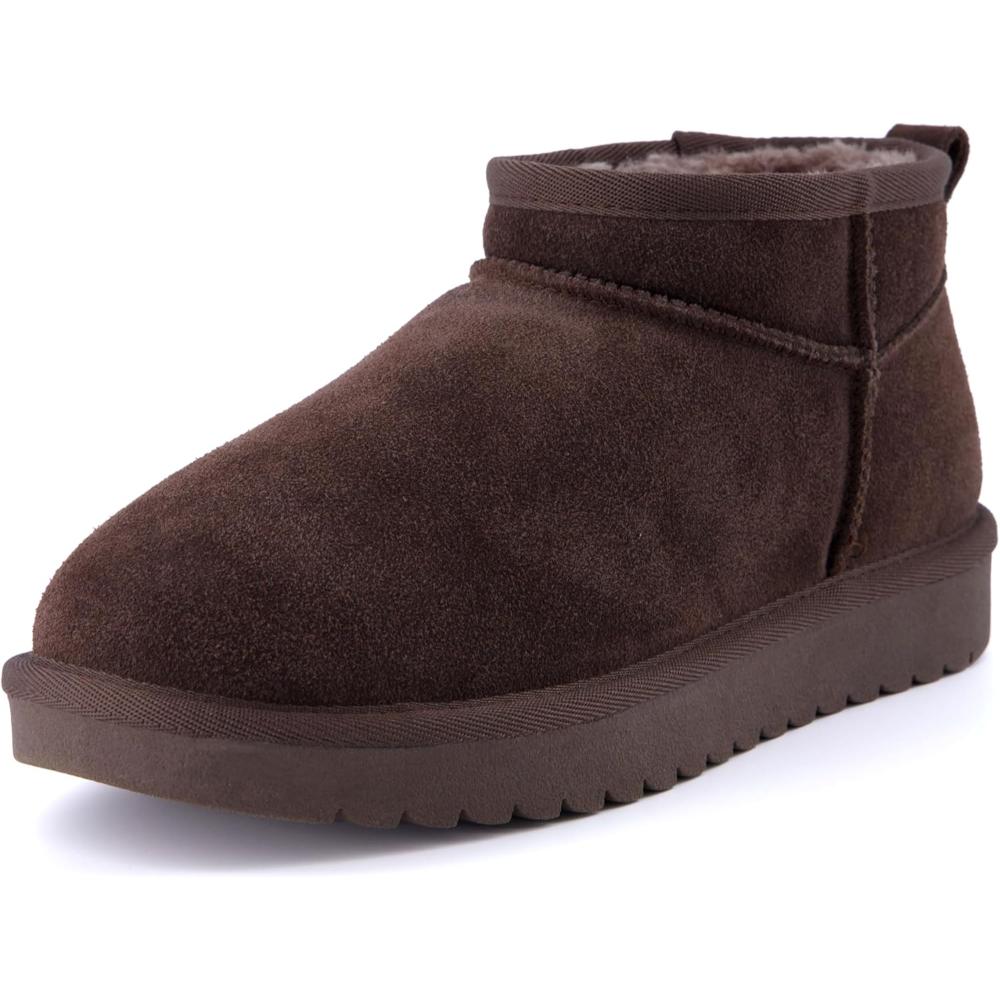 Sherpa Lined Plush Winter Snow Boots