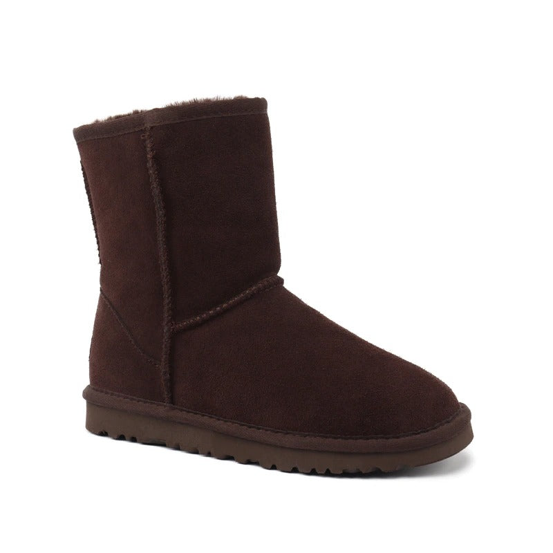 Ankle Winter Suede Snow Boots