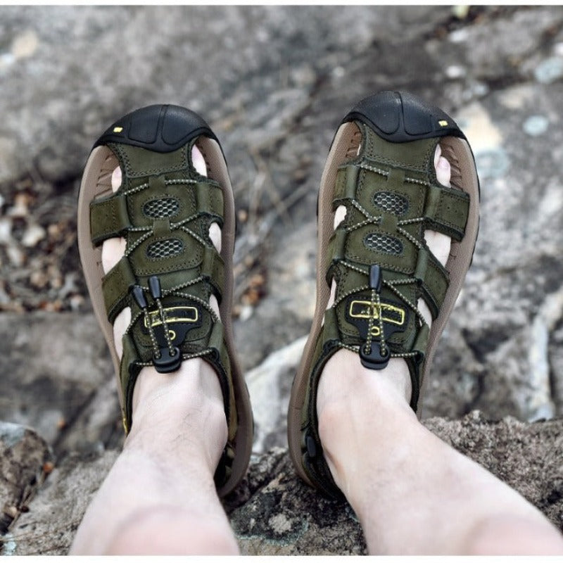 Men's Solid Sandals