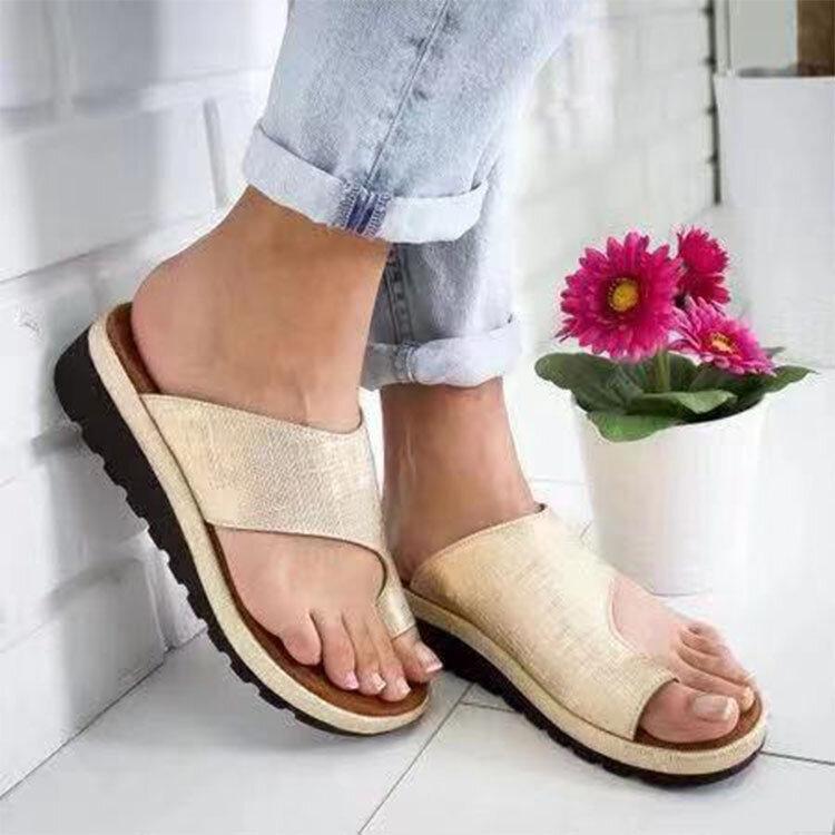 Women Casual Clip Toe Platform Sandals
