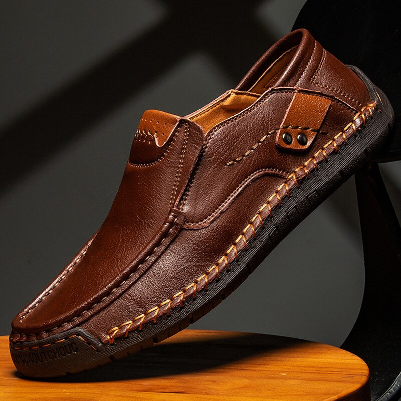Men's Comfortable And Breathable Leather Shoes